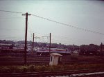 View of Ivy City from commuter train - 1977